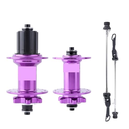 ���]�ԃn�u 36 ���t���[�n�u MTB �f�B�X�N �u���[�L �J�Z�b�g �n�u 36/32 �� HG 7-12 �X�s�[�h �N�C�b�N �����[�X 6 �܃n�u(36H Purple A Pair)