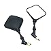 Earlyred Dual Sport Motorcycle Rearview Mirror Rear View Side Mirrors Compatible with Suzuki DR 200 250 350 350 DRZ400 DRZ650 DR650