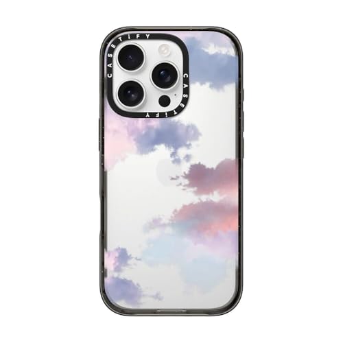 CASETiFY CpNg iPhone 16 Pro P[X [X / 2.5m̗NA (MILKi4{) / CX[dɑΉ] - Clouds - NA ubN