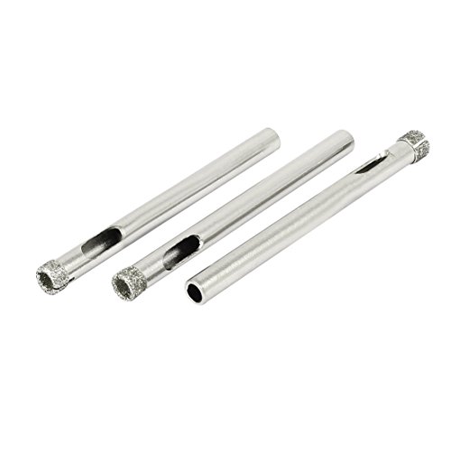 Brocas de diamante para vidrio de 6 mm x3 miniatura 1
