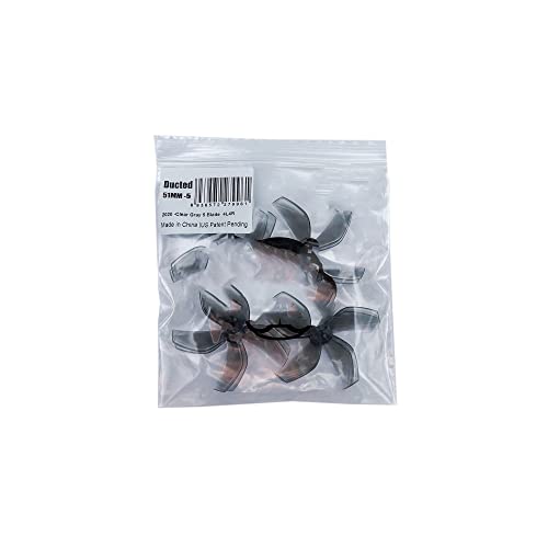 ドローン部品 GEMFAN D51 プロペラ 2020 4 ペア 8 個 2x2x5 2 インチ 50.3mm 5 ブレード PC プロペラ 1.5mm RC FPV レーシング フリースタイル Tinywhoop ベータ 85X ドローン用 代替部品 (