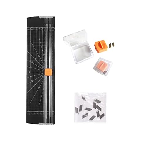Paper Cutter, A4 Paper Cutter, Portable Paper Trimmer with Cutting Line Guide, Cutting Machine Paper Cutter for Home and Office. For Scrapbooking, Cardboard, Label Cover