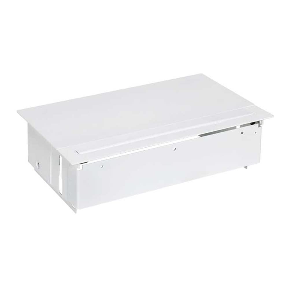 Kit Simon 400 blanc personnalisable avec couvercle à alette 2 schukos 2 vides