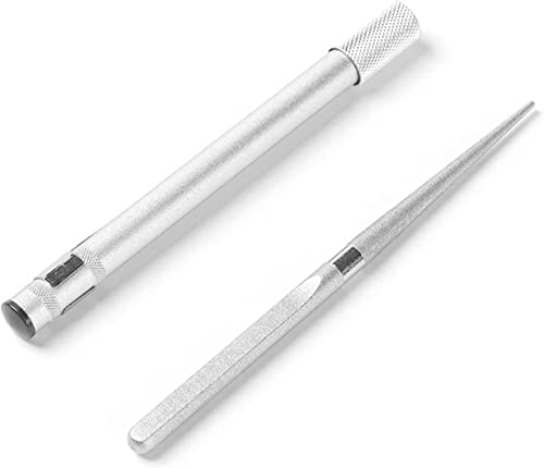 Diamond grinder, serrated knife sharpener, metal burr grinding tool, mini grinding rod, outdoor hunting multi-tool, jungle tool