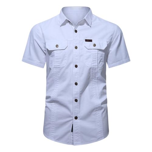Chemise de travail japonaise pour un style décontracté en été