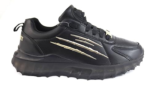 Baskets Plein Sport pour femme noir DIPS100499 au style urbain