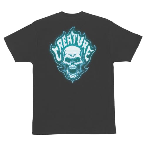 T-Shirt Skateboard Creature Bonehead Glitch anthracite vêtement streetwear homme
