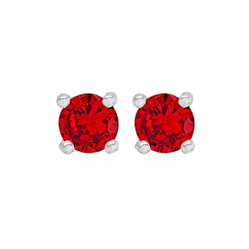 Gli orecchini a lobo con pietra portafortuna sono realizzati in argento rodiato con chiusura a lobo; ipoallergenici.