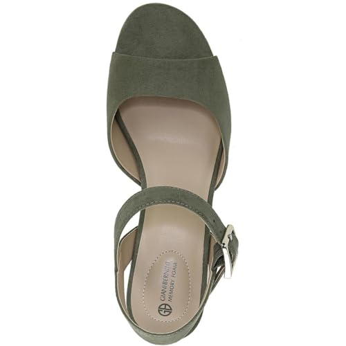 Giani Bernini Womens Townsonn Faux Leather Block Heels Green 11 Medium (B,M)3
