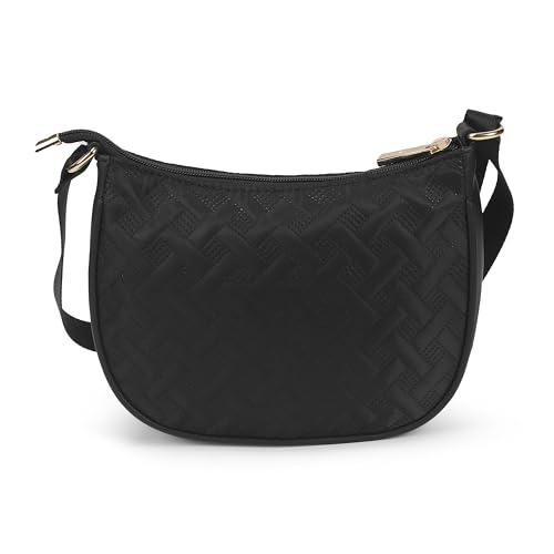 Image of Metro Women Casual Fabric Soft Body Zipper closure Quilted Sling Bag