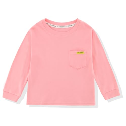 Boys&Girls Long Sleeve Shirt with Pocket, Purcotton Toddler Teen for Autumn&Spring