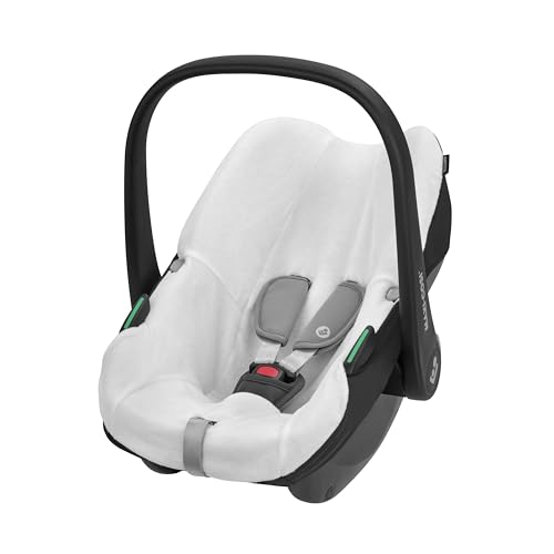 Maxi-Cosi Housse de siège-auto en coton biologique pour CabrioFix i-Size/Pebble S, Housse de siège-auto pour bébé, Matériaux doux, respirants et absorbant...