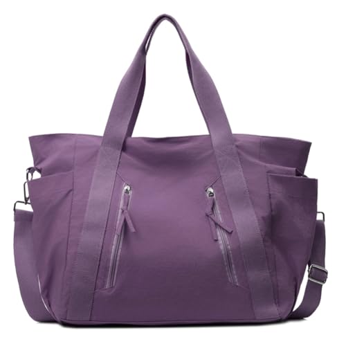 Slouchy Nylon Tote Bag Women Underarm Crescent Shoulder Crossbody Purses Hobo Bags Trendy Travel College Tote Handbag