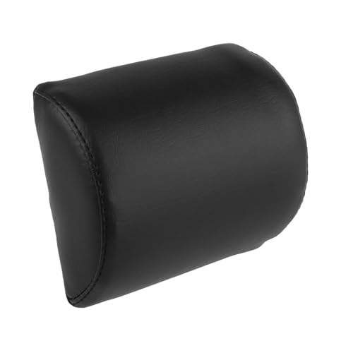 SZLIFE Cuscino per Pilates in Pelle PU E Spugna, 14 * 16 * 6 Cm Poggiatesta Versatile E Compatto Adatta alla Curva del Collo, Cuscini da Collo per Il Supporto di Testa E Collo, Semicircolare