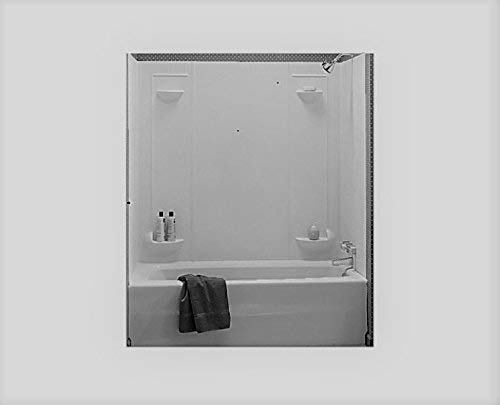 Swanstone Tf57000.010 Veritek Glue-Up 5-Panel Bathtub Wall Kit, 30-In L X 60-In H X 57-In H, White #TOP2