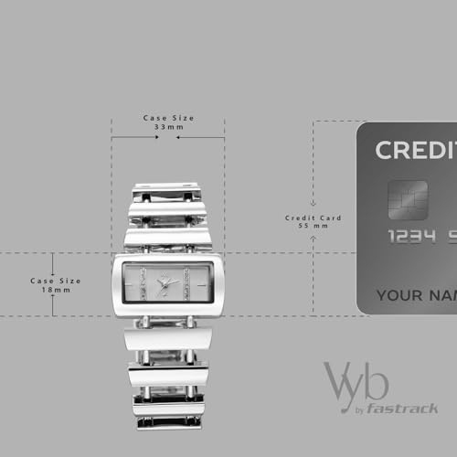 Image of Fastrack Vyb Siren with Quartz Analog Watch for Women