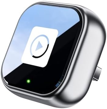 Android Auto Wireless Adapter 2026 Upgrade, Converts Wired to Wireless, Mini Cube Design with 5.8/2.4GHz WiFi & BT 5.2 for Fast Stable Connection, Plug & Play for Android 11+