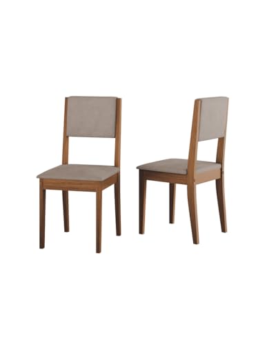 La Mejor Recopilación de Sillas de comedor de jardín los mejores 5. 43 LOOMBER Set de 2 Sillas de Comedor y Jardín | Diseño Moderno, Resistentes y Cómodas | Ideal para Hogar, Terraza, Eventos y Negocio (Cafe, Manaus)