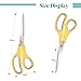 Xnluothsk 6 Packs Sewing Craft Scissors Bulk,8
