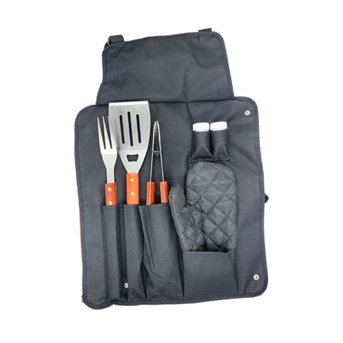 Ensemble de barbecue acier inoxydable pack ustensiles cuisine été - 2