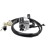 Left Control Switch Turn Signal Horn Headlight for Honda Shadow Sabre 1100 VT1100 VT1100C2 2000-2007, OEM# 35020-MCK-A00