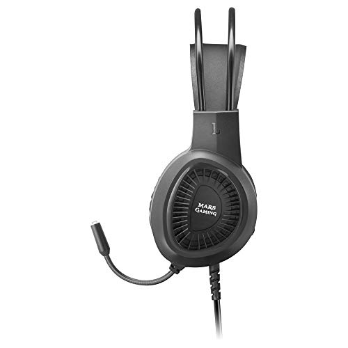 MARSGAMING Cuffia Gaming Mh120, Nero - Cuffia gaming - Immagine 2