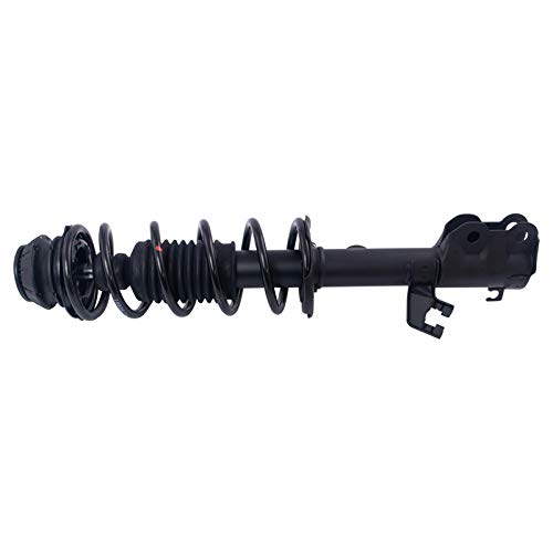 Image of TRQ Front Driver and Passenger Side Strut and Spring Assembly Set Compatible with 12-19 Nissan Versa Versa Note