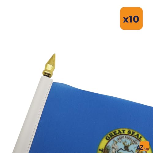 Drapeau Idaho de table lot de 10 pour réception et réunion - 7