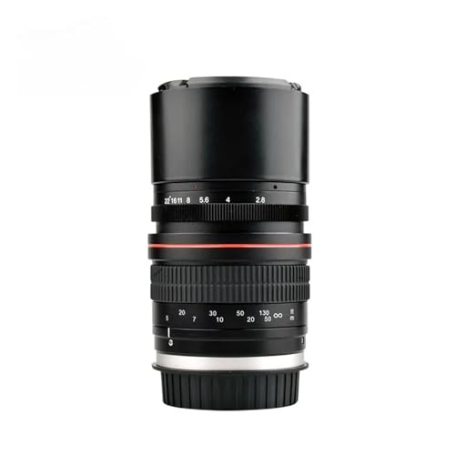 135-mm-Vollformat-Porträtobjektiv mit manueller Fokussierung und Lichtstärke F/2.8, kompatibel mit Canon- und Nikon-DSLR-Kameras wie 1300D, 700D, 5D Mark...