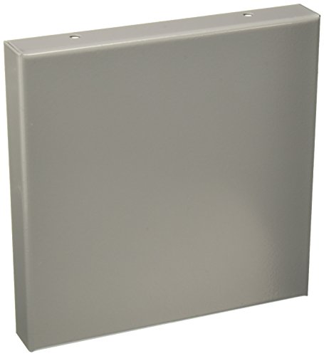 Hoffman F88T3RCP Wireway, Closure Plate, NEMA 3R, Galvanized, Fits 8.00