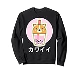 Photo Gallery bubble boba tea, cute cane kawaii shiba dog, japan anime felpa Photo Gallery bubble boba tea, cute cane kawaii shiba dog, japan anime felpa