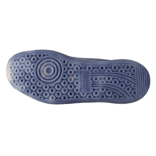 PUMA PUMA Womens Palermo Faded Denim Lace Up Sneakers Shoes Casual - Purple - Size 8 M