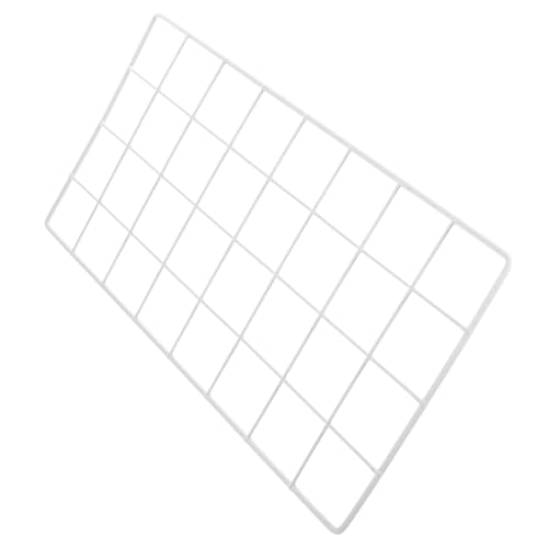 Cabilock Exquisite Iron Wire Frame Design Photo Frame Storage Grid for DIY Wall Decor