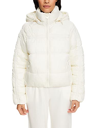 edc by Esprit 082cc1g304 Chaqueta, 110/blanco Roto, L para Mujer Cover