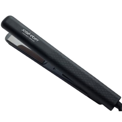 Jose Eber 1.25 Pure Ceramic Flat Iron - Professional Hair Straightener | Solid Floating Plates with Negative Ionic Technology Heats up to 450F 230C Swivel Cord for All Hair Types product thumbnail 9