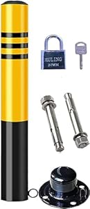 Aannaa AANNAA Słupek Parkingowy z Kłódką