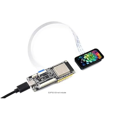 1.47inch Touch LCD Display Module, 172x320 IPS Screen, SPI/I2C Interface, Capacitive Touch, Compatible with Raspberry Pi, Arduino, ESP32S3, Pico, 3.3V/5V