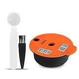 RECAFIMIL Wiederverwendbare Tassimo-Kaffeekapseln, nachfüllbar, 180 ml, PP-Kunststoff, wiederverwendbarer Filter für Bosch Tassimo-Kaffeemaschinen-Zubehör