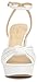 Jessica Simpson Womens Immie Platform Sandal with Ankle Strap, White Mini Lizard, 8
