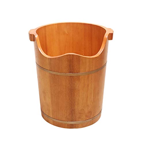 Cubeta de Madera para Baño de Pies Grande