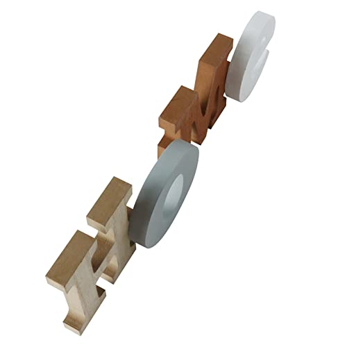 Scritta Decorativa in Legno con Lettere 3D