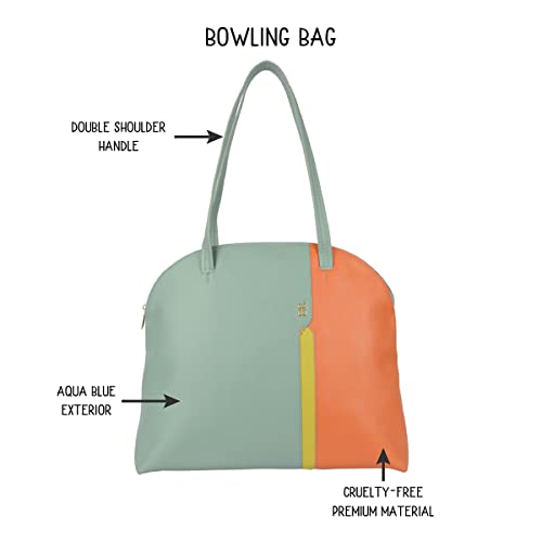 Image of Baggit Women Bowling Handbag Large Size | Ladies Stylish Casual Purse Bag