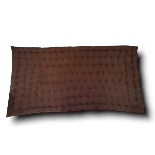 Image of ATOOTFUSION Soft Cotton Quilt | Foldable Mattress for Floor Light Weight Filled Single Firm Cotton Quilt Mattress Gadda (1 Sleeping Capacity, 3 x 6 ft or 72 x 36 Inches) (Brown)