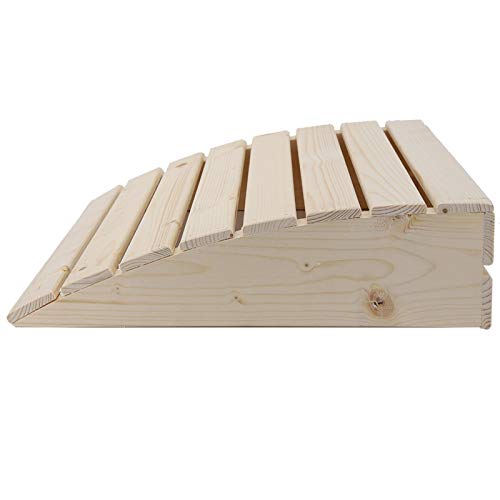 Emoshayoga Houten kussen, praktische sauna-accessoires, vermoeidheidsverschijnselen, comfortabel voor de hoofdsteun van… - Image 3