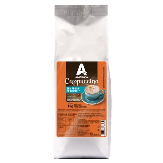 Cappuccino em Pó América s/ Adição de Açúcar 1 Kg
