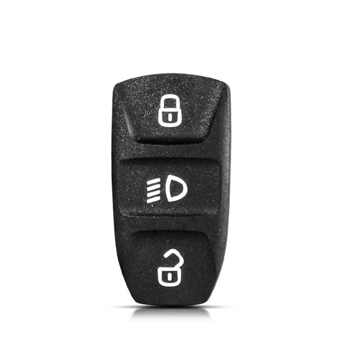 POMPOMPUR Clavier De Voiture 3 Boutons pour VW pour Golf 7 4 5 Mk4 6 pour S&Koda pour Octavia pour Seat pour Leon pour Ibiza pour Altea Coque de clé de...
