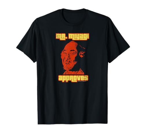 The Karate Kid Mr. Miyagi Approves Retro Movie T-Shirt