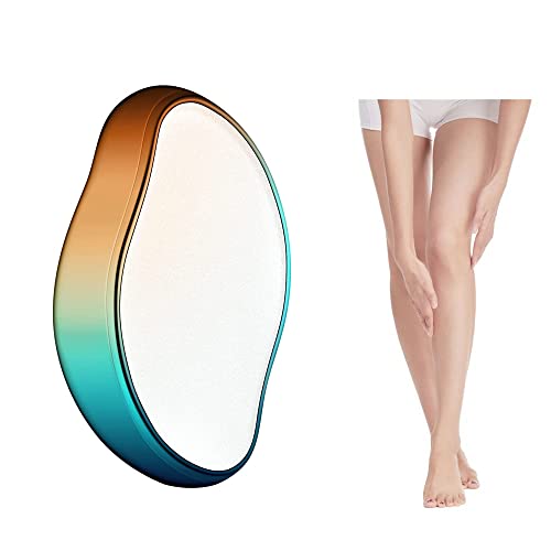 Crystal Hair Eraser for Women and Men, Magic Hair Remover Painless Exfoliation Magic Hair Removal Tool, Crystal Hair Remover Apply to Any Part of the Body (Colorful)