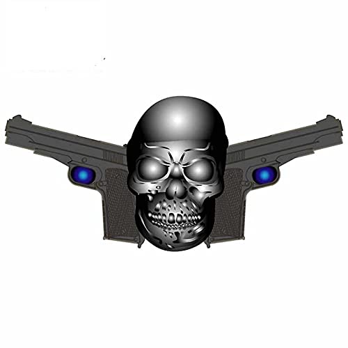13cm x 6,3 cm para pistolas del ejército habilidad aire acondicionado coche pegatinas tabla de surf calcomanía parabrisas