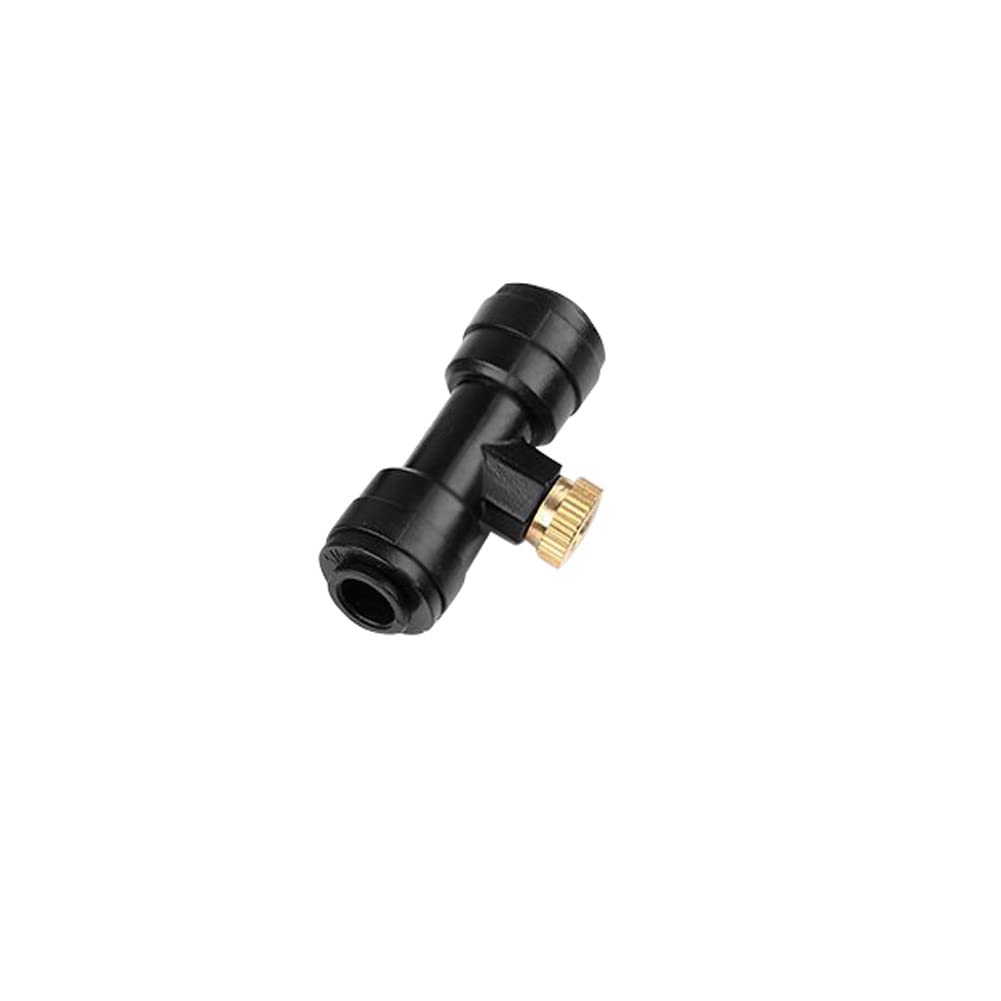 Kit Ugelli Nebulizzazione Acqua 23 Pezzi - Connettori A T 1/4 Di Pollice E Ugelli In Ottone Per Sistema Raffreddamento Esterno - 4